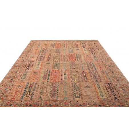 Tappeto Tribal Pakistan marrone grigio 245x298