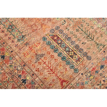 Tappeto Tribal Pakistan marrone grigio 245x298