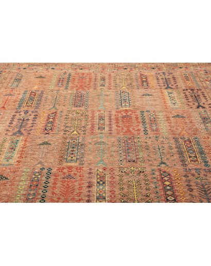 Tappeto Tribal Pakistan marrone grigio 245x298