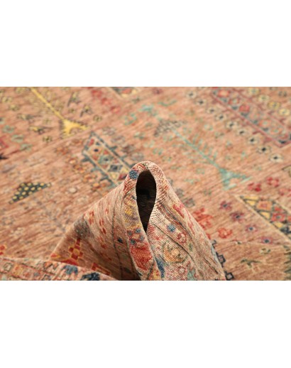 Tappeto Tribal Pakistan marrone grigio 245x298