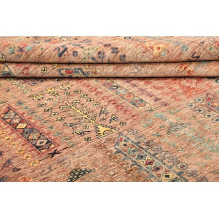 Tappeto Tribal Pakistan marrone grigio 245x298