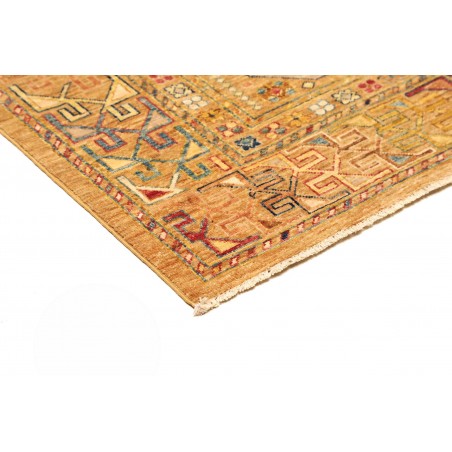 Tappeto Tribal Pakistan arancione grigio 152x198