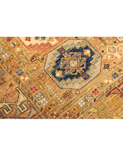 Tappeto Tribal Pakistan arancione grigio 152x198