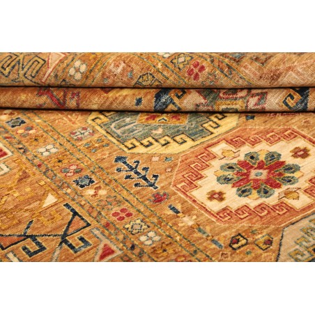 Tappeto Tribal Pakistan arancione grigio 152x198