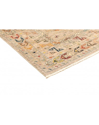 Tappeto Tribal Pakistan marrone grigio 148x195