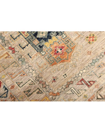 Tappeto Tribal Pakistan marrone grigio 148x195