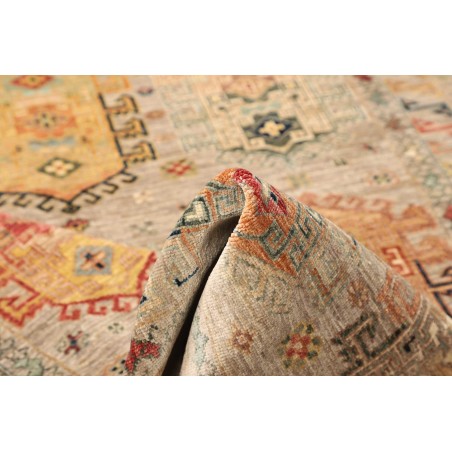 Tappeto Tribal Pakistan marrone grigio 148x195