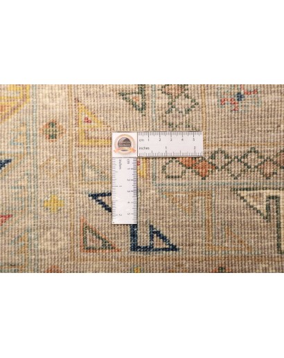 Tappeto Tribal Pakistan marrone grigio 148x195