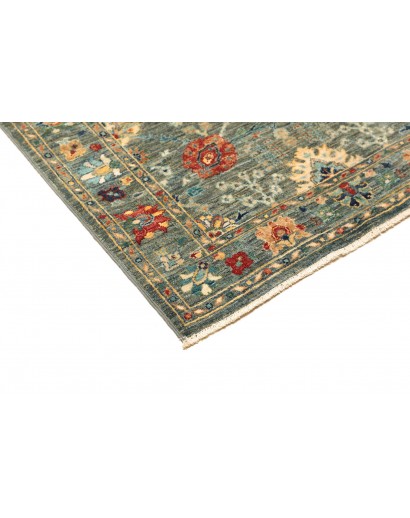 Tappeto Shahi Fine Pakistan bianco azzurro 83x298