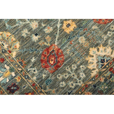 Tappeto Shahi Fine Pakistan bianco azzurro 83x298