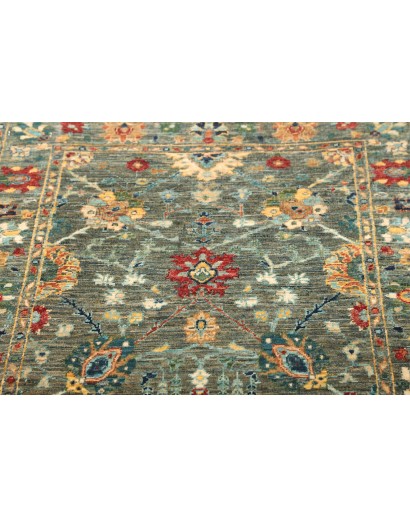 Tappeto Shahi Fine Pakistan bianco azzurro 83x298