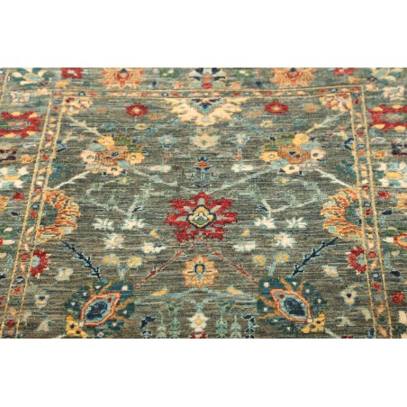 Tappeto Shahi Fine Pakistan bianco azzurro 83x298