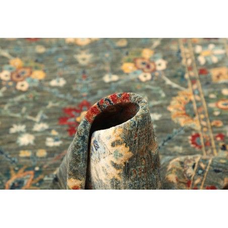 Tappeto Shahi Fine Pakistan bianco azzurro 83x298