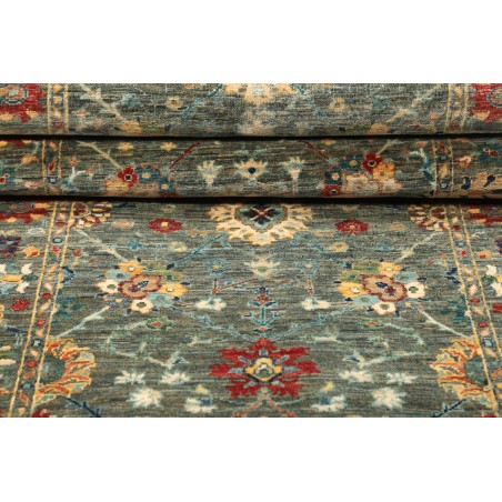 Tappeto Shahi Fine Pakistan bianco azzurro 83x298