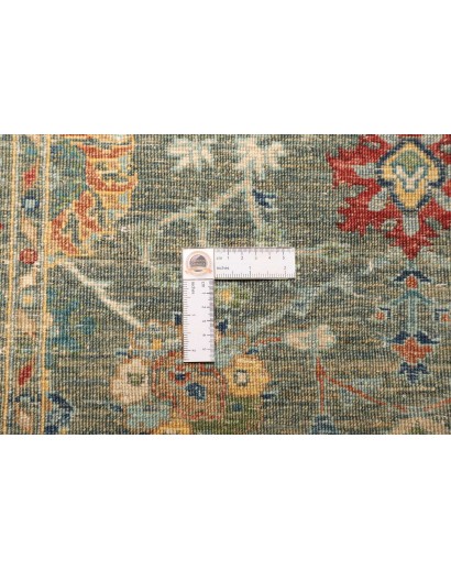 Tappeto Shahi Fine Pakistan bianco azzurro 83x298