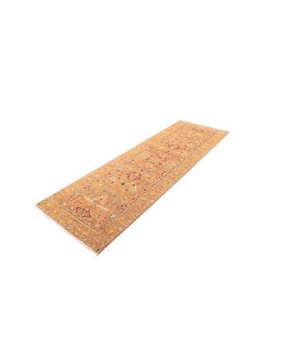 Tappeto Zigler Fine Pakistan arancione bianco 83x247