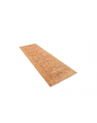 Tappeto Zigler Fine Pakistan arancione bianco 83x247