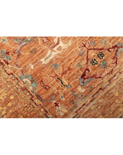 Tappeto Zigler Fine Pakistan arancione bianco 83x247