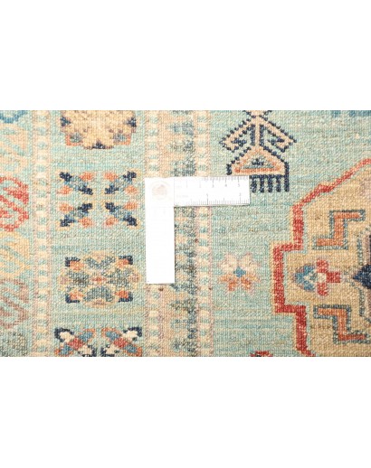 Tappeto Kazak Fine Pakistan azzurro 82x250