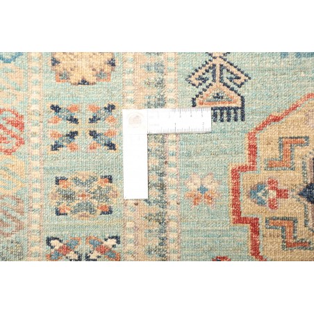 Tappeto Kazak Fine Pakistan azzurro 82x250