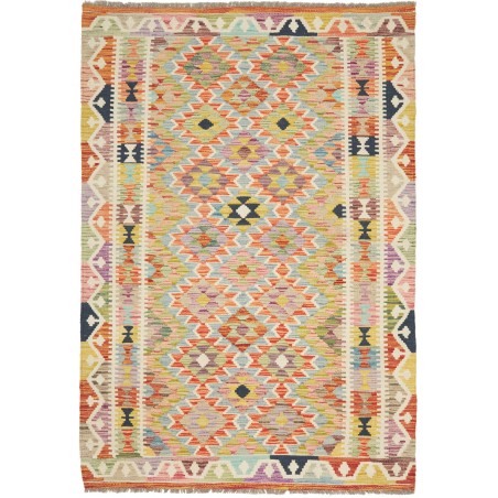 Tappeto Kilim Afghanistan marrone 120x173