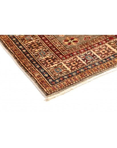 Tappeto Kazak Fine Pakistan marrone arancione 100x146