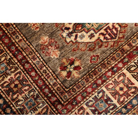 Tappeto Kazak Fine Pakistan marrone arancione 100x146