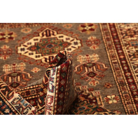 Tappeto Kazak Fine Pakistan marrone arancione 100x146