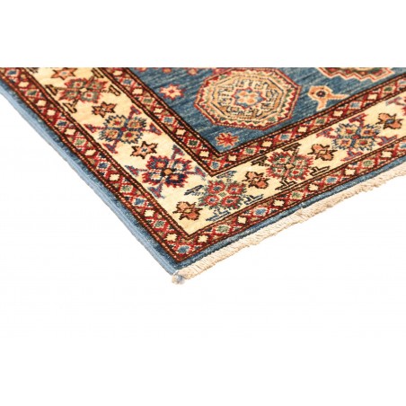 Tappeto Kazak Fine Pakistan azzurro arancione 101x151