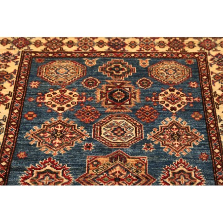 Tappeto Kazak Fine Pakistan azzurro arancione 101x151
