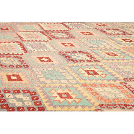 Tappeto Kilim Afghanistan marrone 368x442