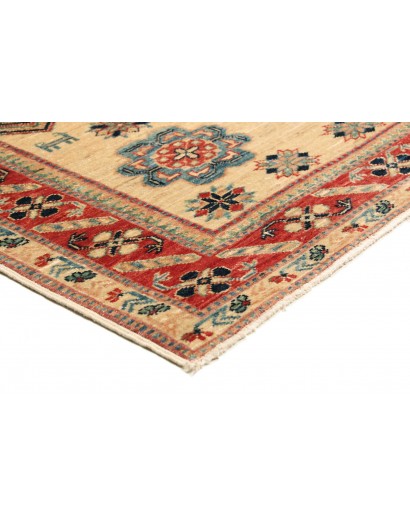 Tappeto Kazak Fine Pakistan marrone grigio 102x155