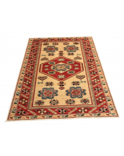 Tappeto Kazak Fine Pakistan marrone grigio 102x155