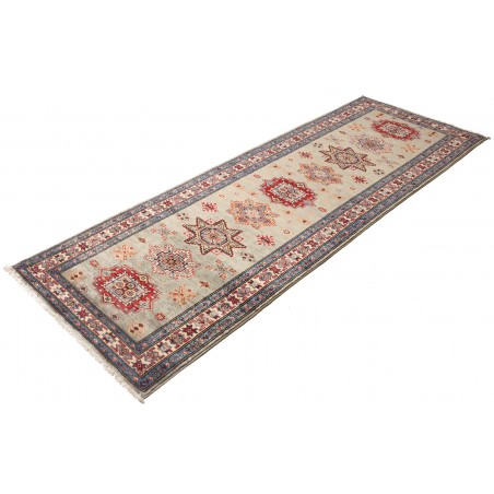 Tappeto Kazak Fine Pakistan azzurro grigio 80x235