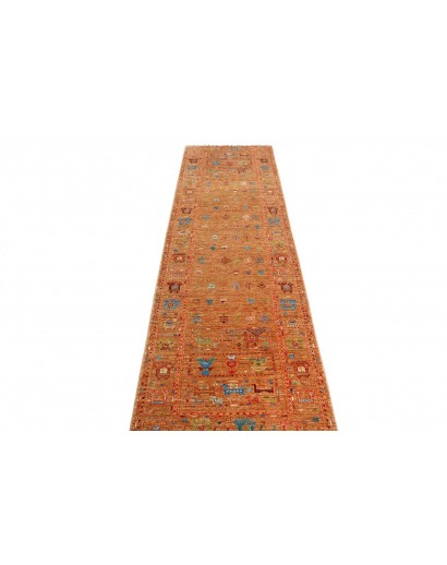 Tappeto Rubin Pakistan arancione marrone 81x289