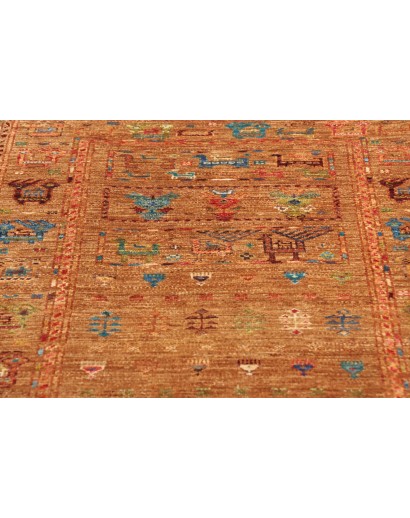 Tappeto Rubin Pakistan arancione marrone 81x289