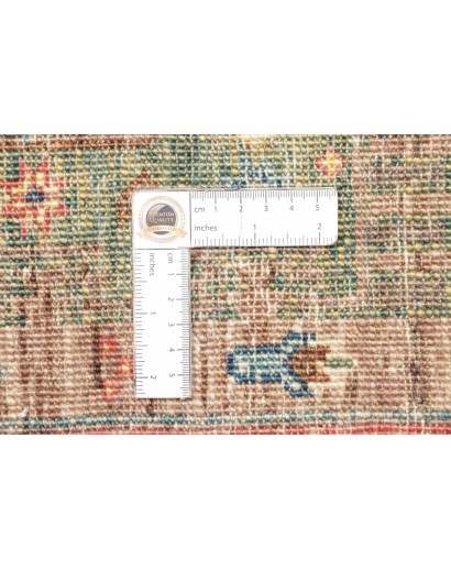 Tappeto Tribal Pakistan bianco grigio 145x205