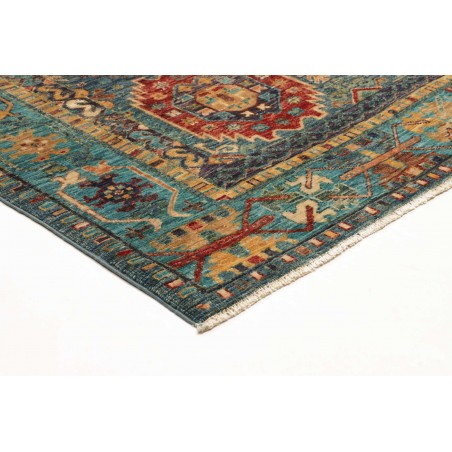 Tappeto Tribal Pakistan bianco marrone 148x201