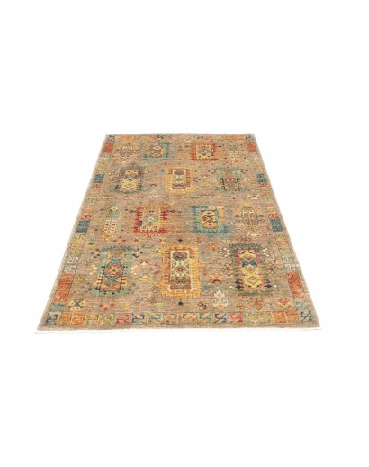 Tappeto Tribal Pakistan marrone 120x184