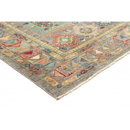Tappeto Tribal Pakistan marrone grigio 165x238