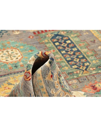 Tappeto Tribal Pakistan marrone grigio 165x238