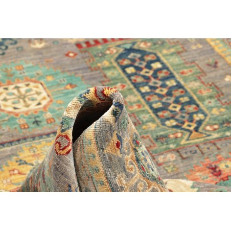 Tappeto Tribal Pakistan marrone grigio 165x238