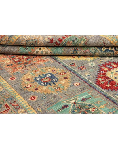 Tappeto Tribal Pakistan marrone grigio 165x238