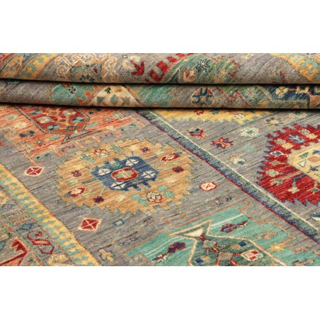 Tappeto Tribal Pakistan marrone grigio 165x238