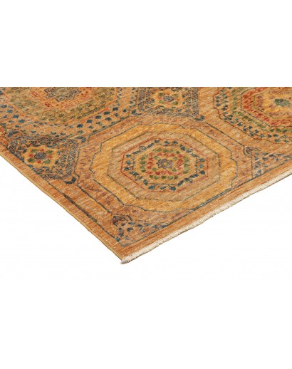 Tappeto Mamlouk Pakistan arancione marrone 126x189