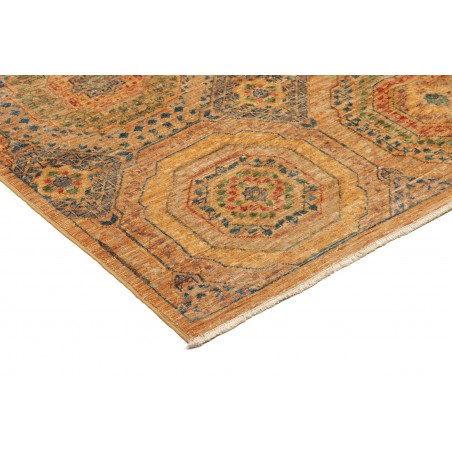 Tappeto Mamlouk Pakistan arancione marrone 126x189
