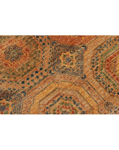 Tappeto Mamlouk Pakistan arancione marrone 126x189