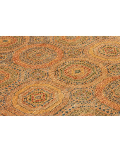 Tappeto Mamlouk Pakistan arancione marrone 126x189