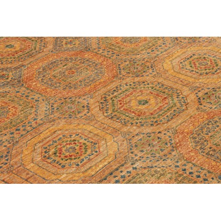 Tappeto Mamlouk Pakistan arancione marrone 126x189