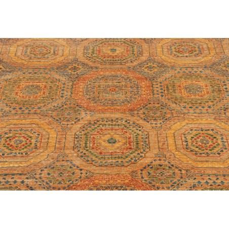 Tappeto Mamlouk Pakistan arancione marrone 126x189